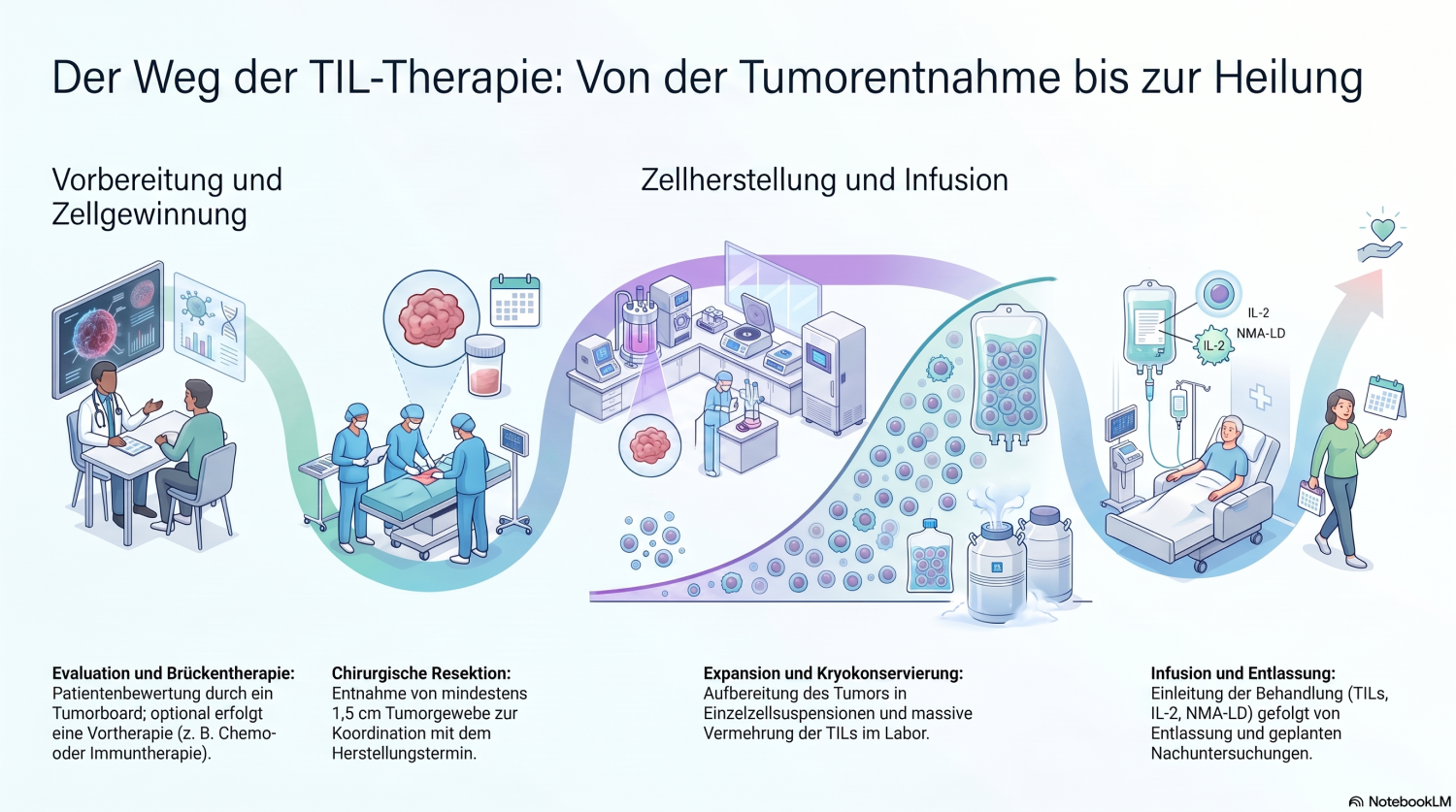 Ablauf einer TIL Therapie